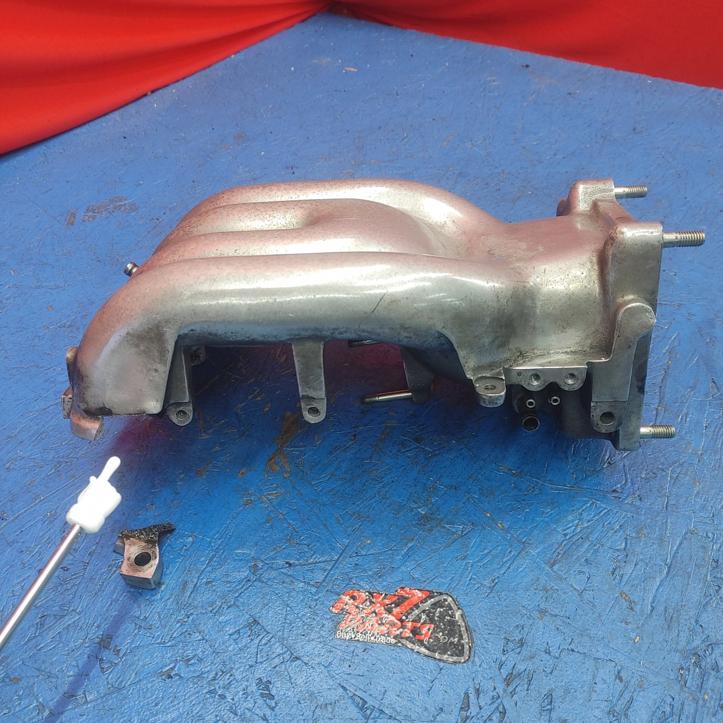 LHD, RHD Polished 13Brew Upper Intake Manifold Broken Ear See Photos  RX7 FD FD3S 93 - 02 Mazda S9B34/6