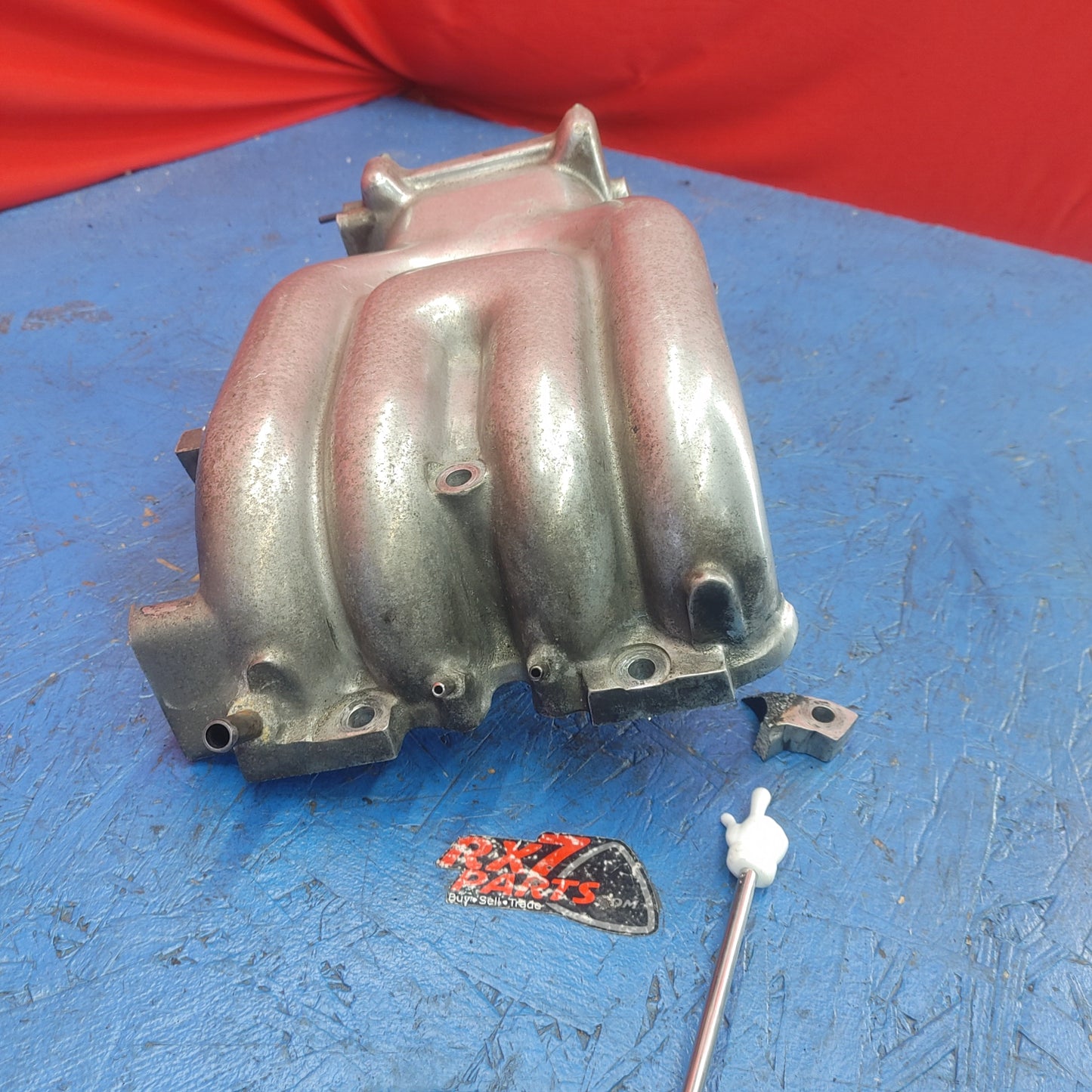 LHD, RHD Polished 13Brew Upper Intake Manifold Broken Ear See Photos  RX7 FD FD3S 93 - 02 Mazda S9B34/6