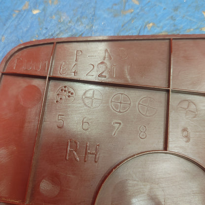 RHD Right Inner Console Wall Plastic Trim Burgundy FB01 64 221 RX7 FC FC3S 86 - 91 Mazda S9B35/8