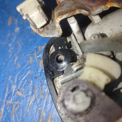 LHD White Left Exterior Door Handle   RX7 FC FC3S 86 - 91 Mazda S9B37/6