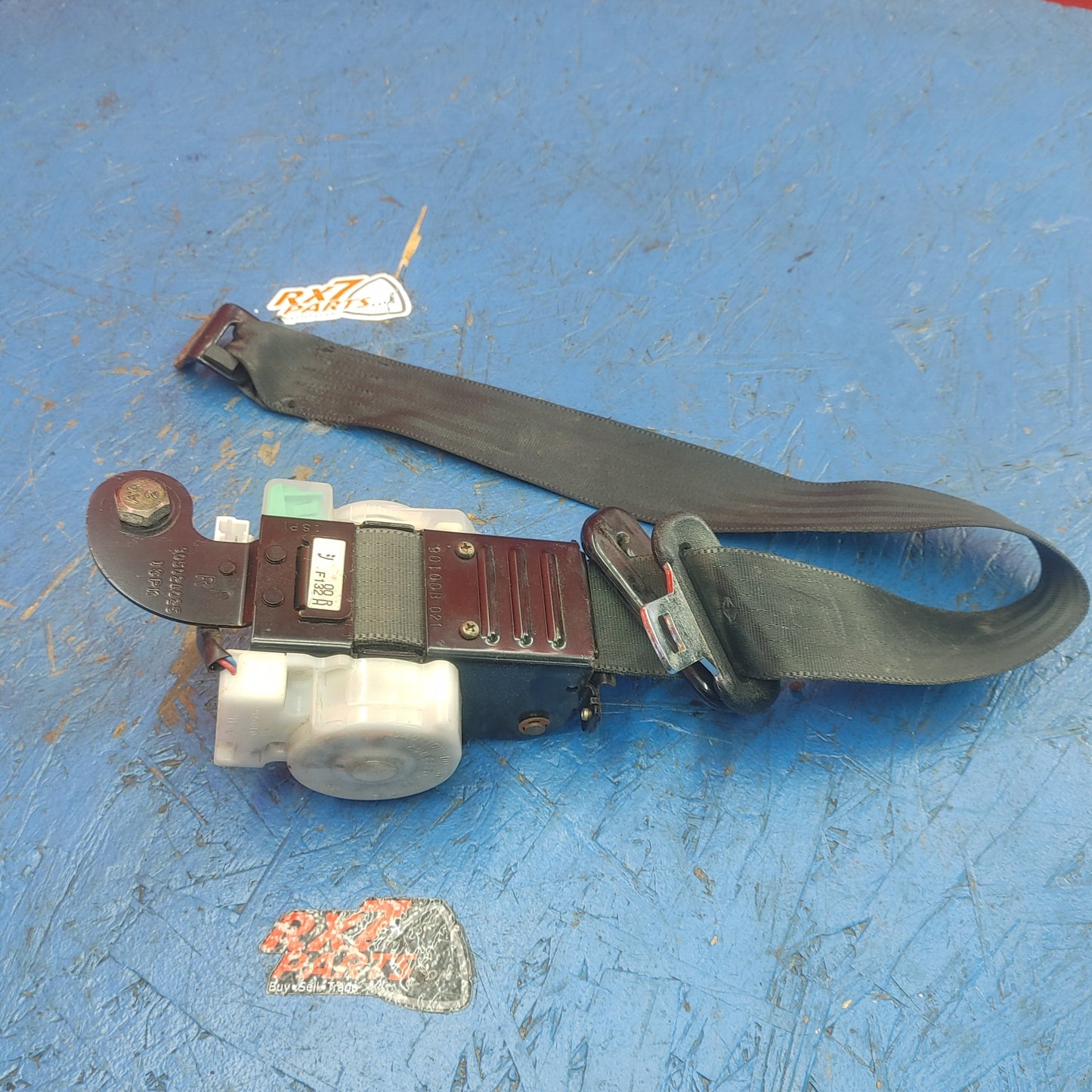 RHD Front Right Seat Belt Black  RX7 FD FD3S 93 - 02 Mazda S9B37/14