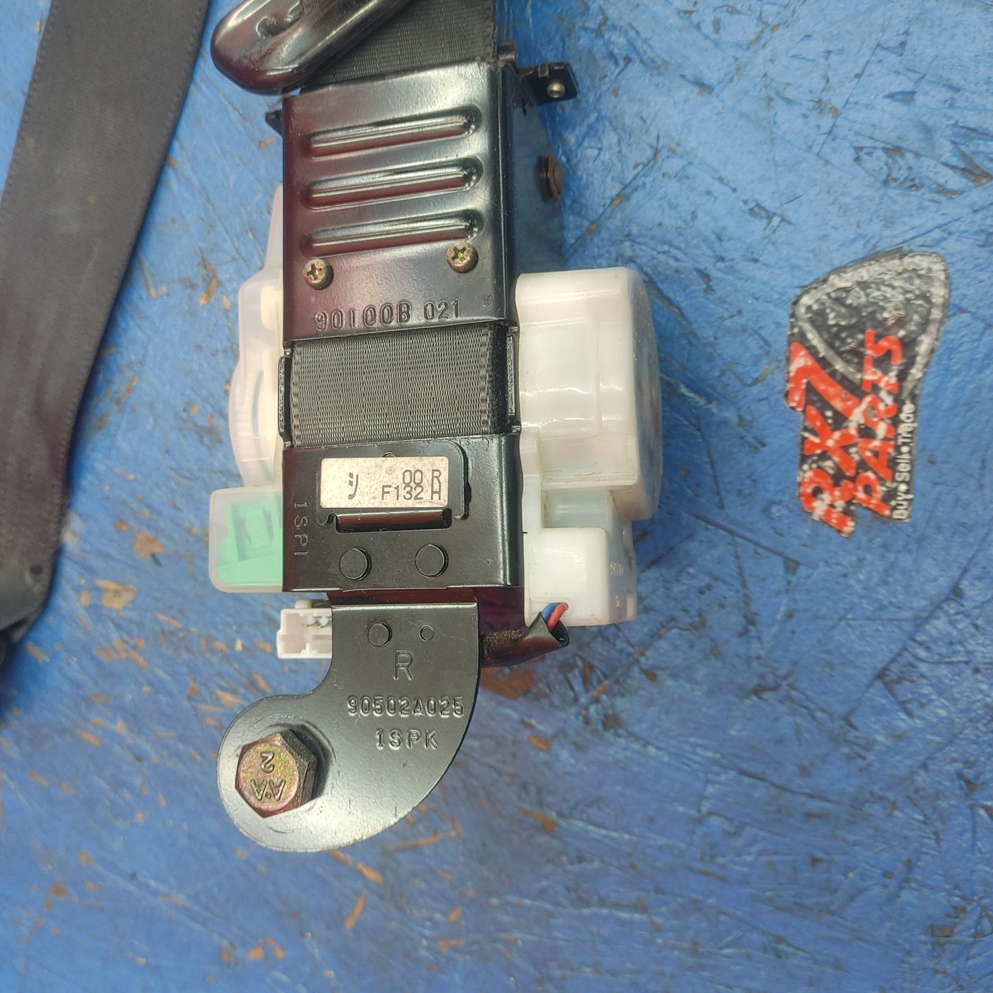 RHD Front Right Seat Belt Black  RX7 FD FD3S 93 - 02 Mazda S9B37/14