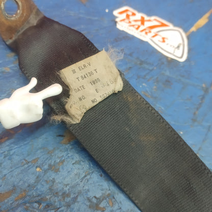 RHD Front Right Seat Belt Black  RX7 FD FD3S 93 - 02 Mazda S9B37/14