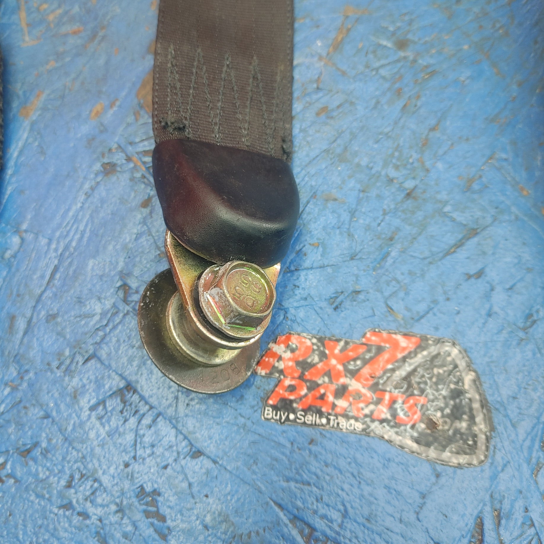 LHD, RHD Black Rear Seat Belt Set Left And Right With Buckles And
