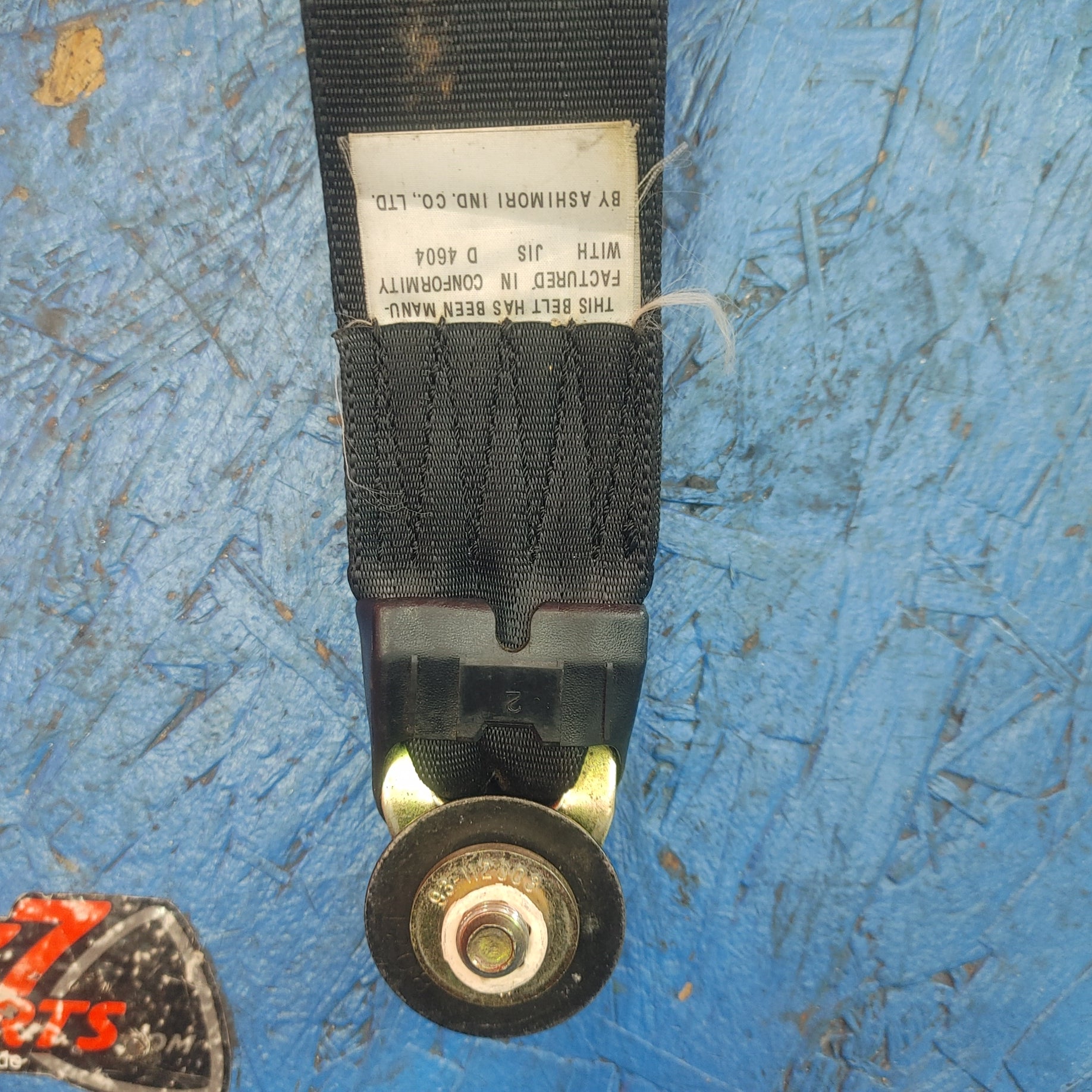 LHD, RHD Black Rear Seat Belt Set Left And Right With Buckles And