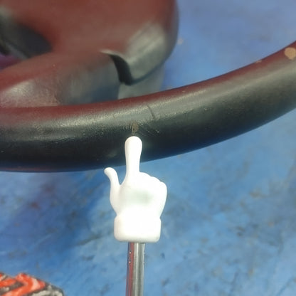 LHD, RHD Oem Black 3 Spoke Leather Steering Wheel  RX7 FC FC3S 86 - 91 Mazda S9B39/1