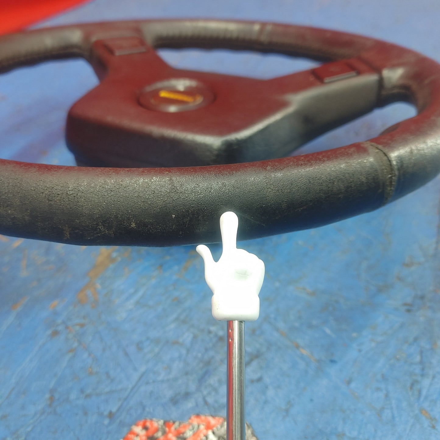 LHD, RHD Oem Black 2 Spoke Leather Steering Wheel  RX7 FC FC3S 86 - 91 Mazda S9B40/2