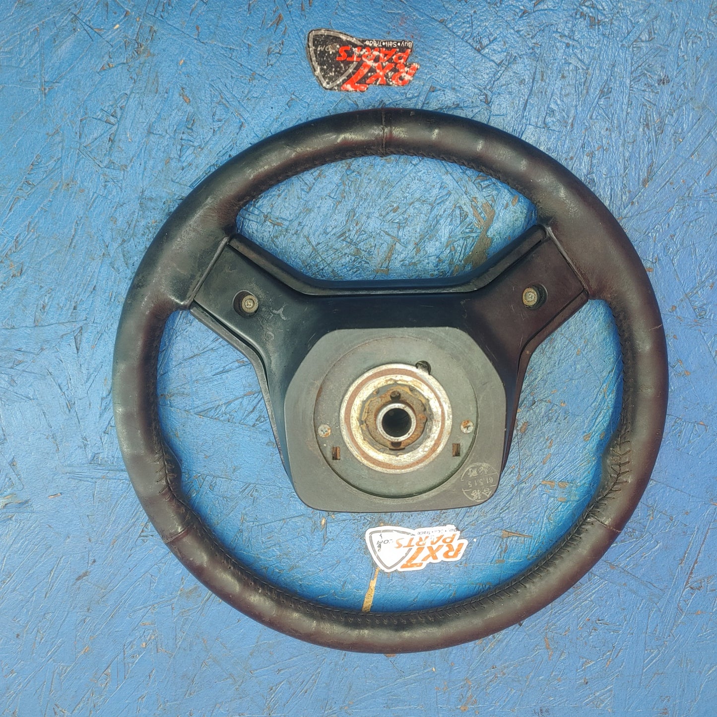 LHD, RHD Oem Black 2 Spoke Leather Steering Wheel  RX7 FC FC3S 86 - 91 Mazda S9B40/2