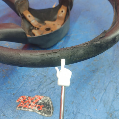 LHD, RHD Oem Black 3 Spoke Leather Steering Wheel  RX7 FC FC3S 86 - 91 Mazda S9B41/1