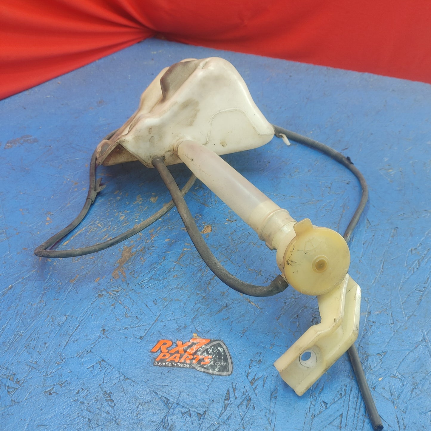 LHD, RHD Windshield Washer Fluid Reservoir With Pump Filler Neck And Dipstick Cap  RX7 FD FD3S 93 - 02 Mazda S9B43/1