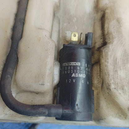 LHD, RHD Windshield Washer Fluid Reservoir With Pump Filler Neck And Dipstick Cap  RX7 FD FD3S 93 - 02 Mazda S9B43/1