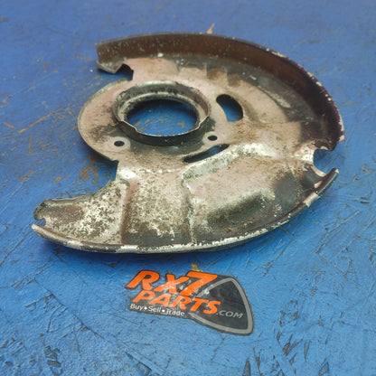LHD Front Left Brake Rotor Dust Shield  RX7 FC FC3S 86 - 91 Mazda S9B43/2