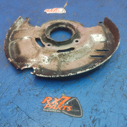 LHD Front Left Brake Rotor Dust Shield  RX7 FC FC3S 86 - 91 Mazda S9B43/2