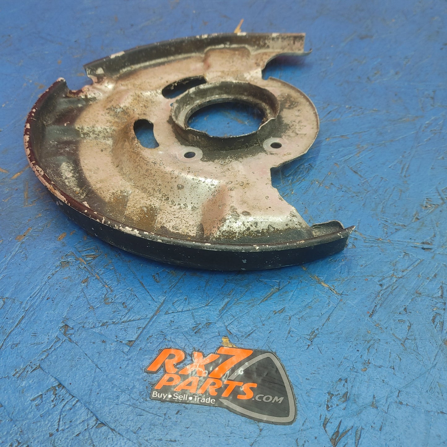 LHD Front Left Brake Rotor Dust Shield  RX7 FC FC3S 86 - 91 Mazda S9B43/2