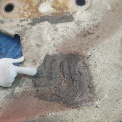 LHD Front Left Brake Rotor Dust Shield  RX7 FC FC3S 86 - 91 Mazda S9B43/2