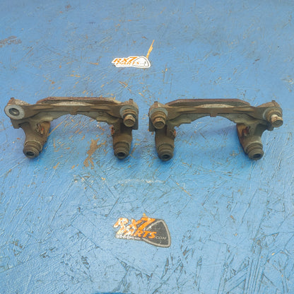 LHD, RHD Rear Brake Caliper Mounting Support Set Pair F124 26 281 RX7 FD FD3S 93 - 02 Mazda S6B45/6
