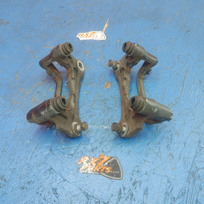 LHD, RHD Rear Brake Caliper Mounting Support Set Pair F124 26 281 RX7 FD FD3S 93 - 02 Mazda S6B45/6