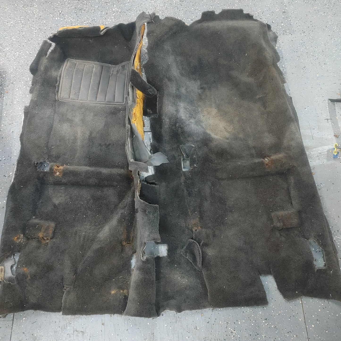 LHD Oem Black Front Floor Main Carpet  RX7 FC FC3S 86 - 91 Mazda S4B0/301