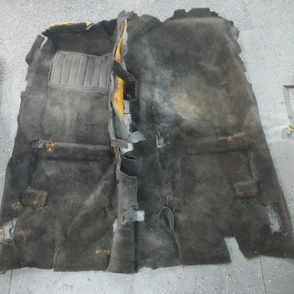 LHD Oem Black Front Floor Main Carpet  RX7 FC FC3S 86 - 91 Mazda S4B0/301