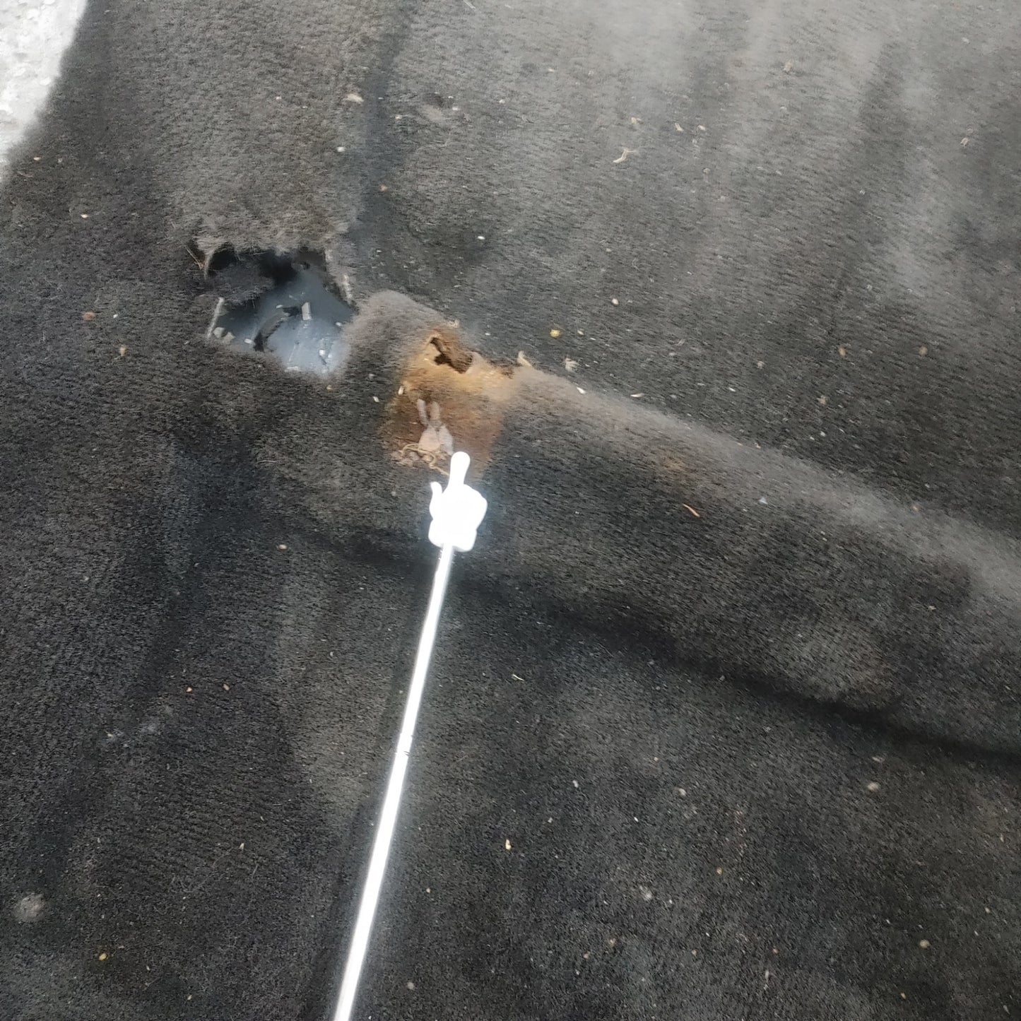 LHD Oem Black Front Floor Main Carpet  RX7 FC FC3S 86 - 91 Mazda S4B0/301