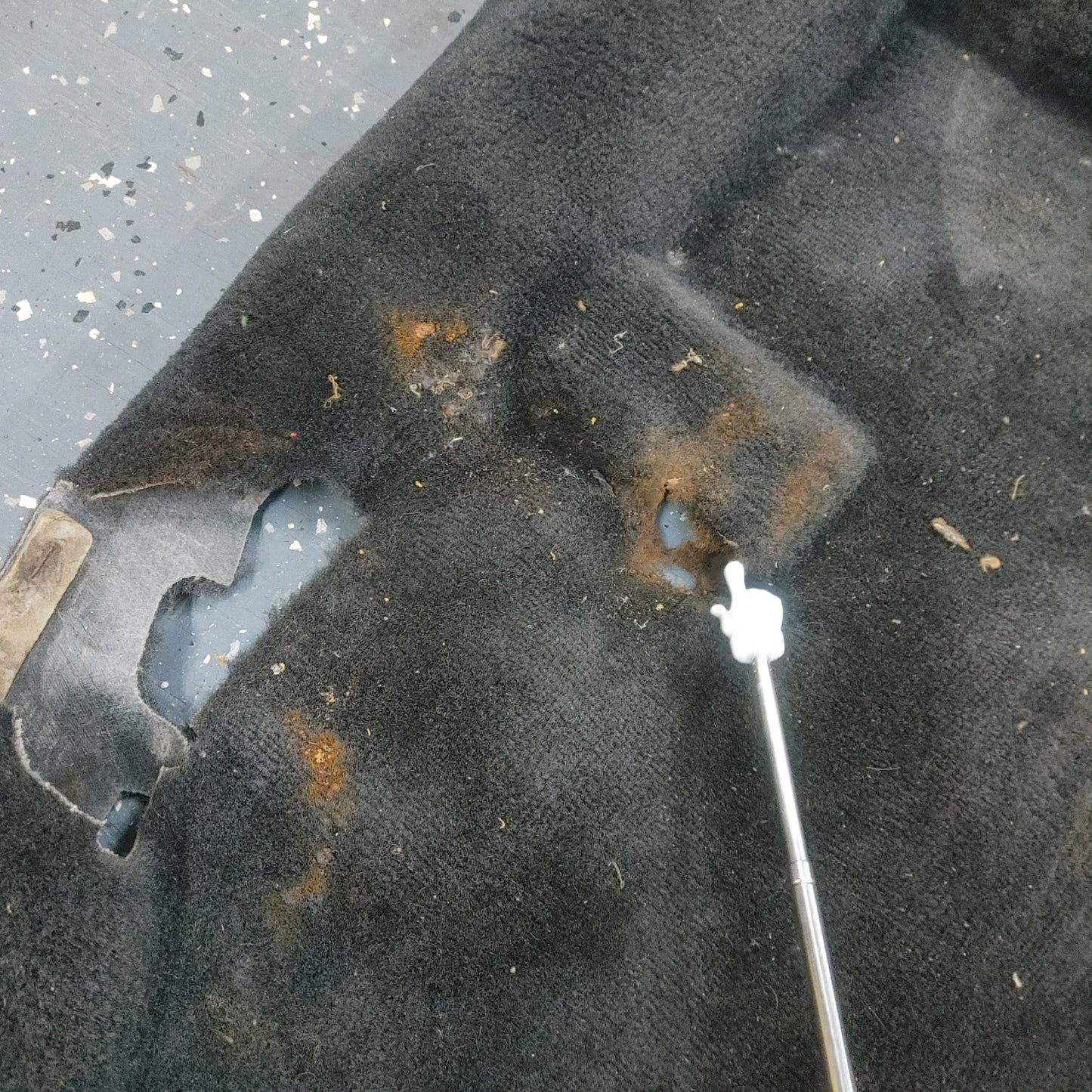 LHD Oem Black Front Floor Main Carpet  RX7 FC FC3S 86 - 91 Mazda S4B0/301