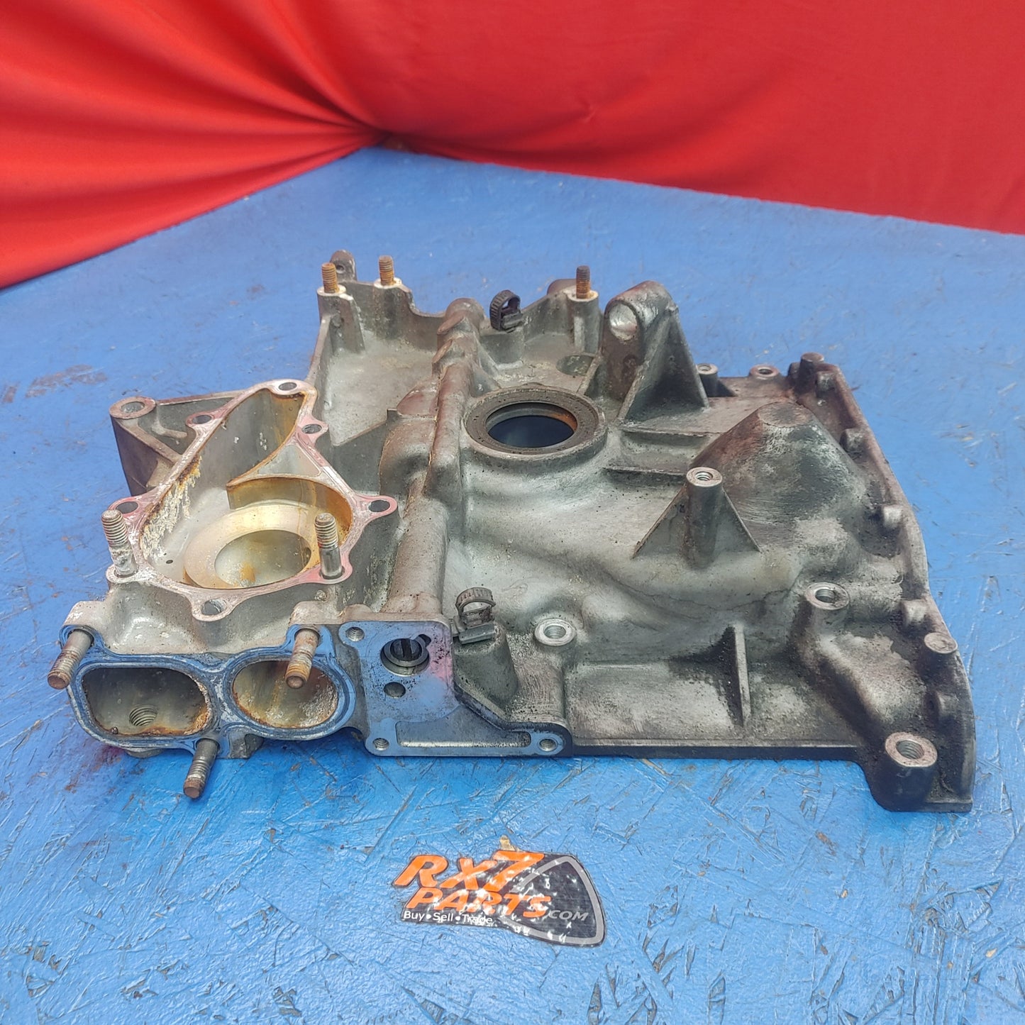 LHD, RHD 2004 2008 Mazda Rx8 Oem Engine Front Timing Cover Oil Pump Drive N3H310C00     S6B47/1