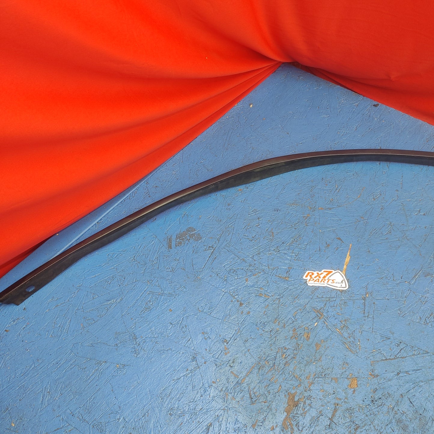 LHD Front Door Drip Molding Left Oem Rain Guard Window Trim S4B0/323 RX7 FD FD3S 93 - 02 Mazda FD0150510E - RX7Parts