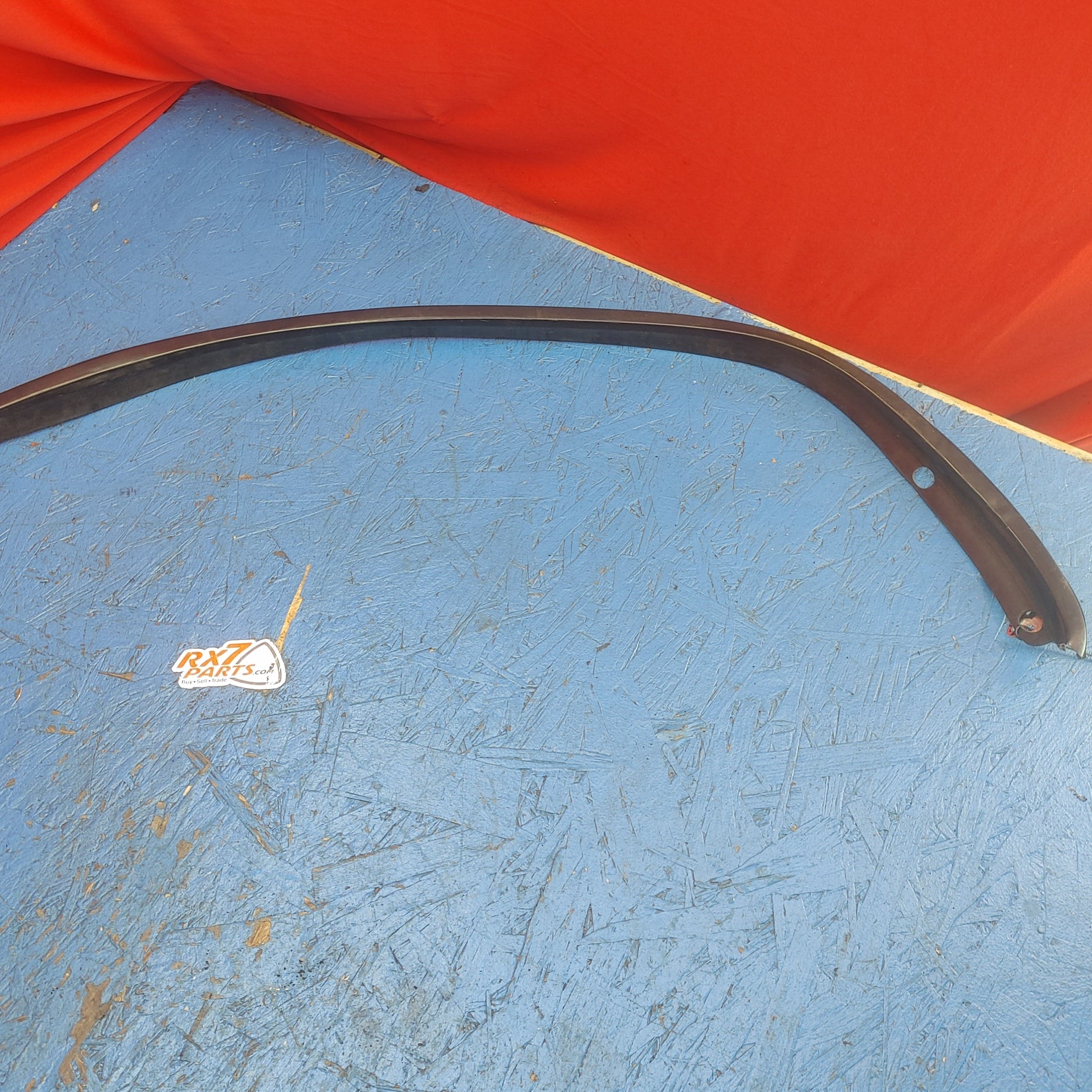 LHD Front Door Drip Molding Left Oem Rain Guard Window Trim S4B0/323 RX7 FD FD3S 93 - 02 Mazda FD0150510E - RX7Parts