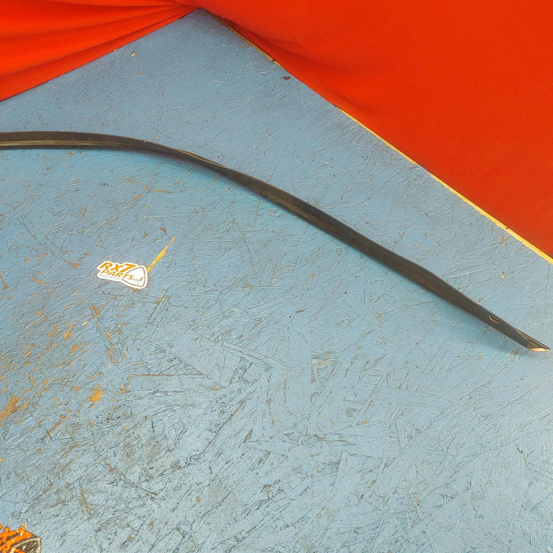 LHD Front Door Drip Molding Left Oem Rain Guard Window Trim S4B0/323 RX7 FD FD3S 93 - 02 Mazda FD0150510E - RX7Parts
