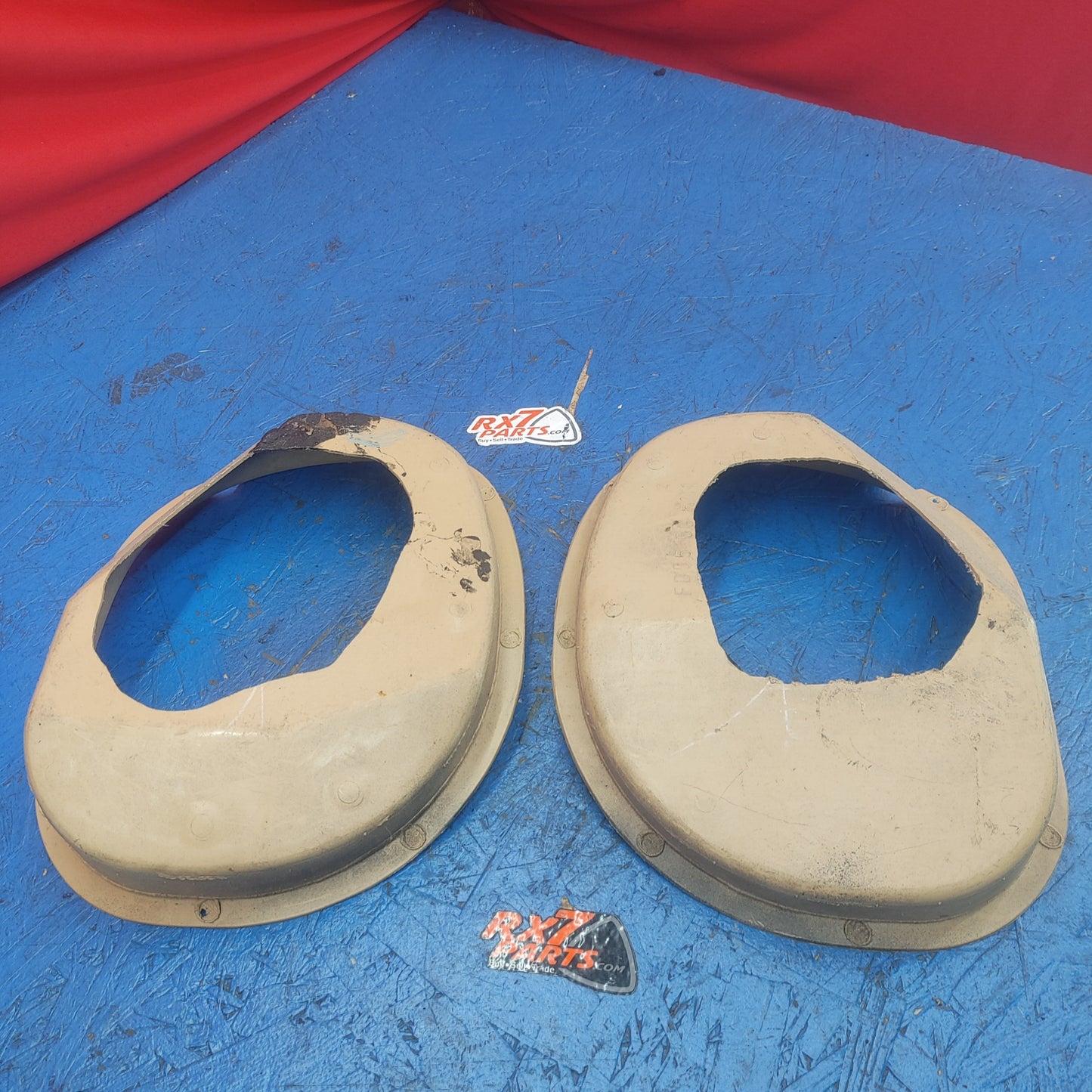LHD, RHD Pocket Trim Tan Pair Left And Right S12B29/7 RX7 FD FD3S 93 - 02 Mazda - RX7Parts