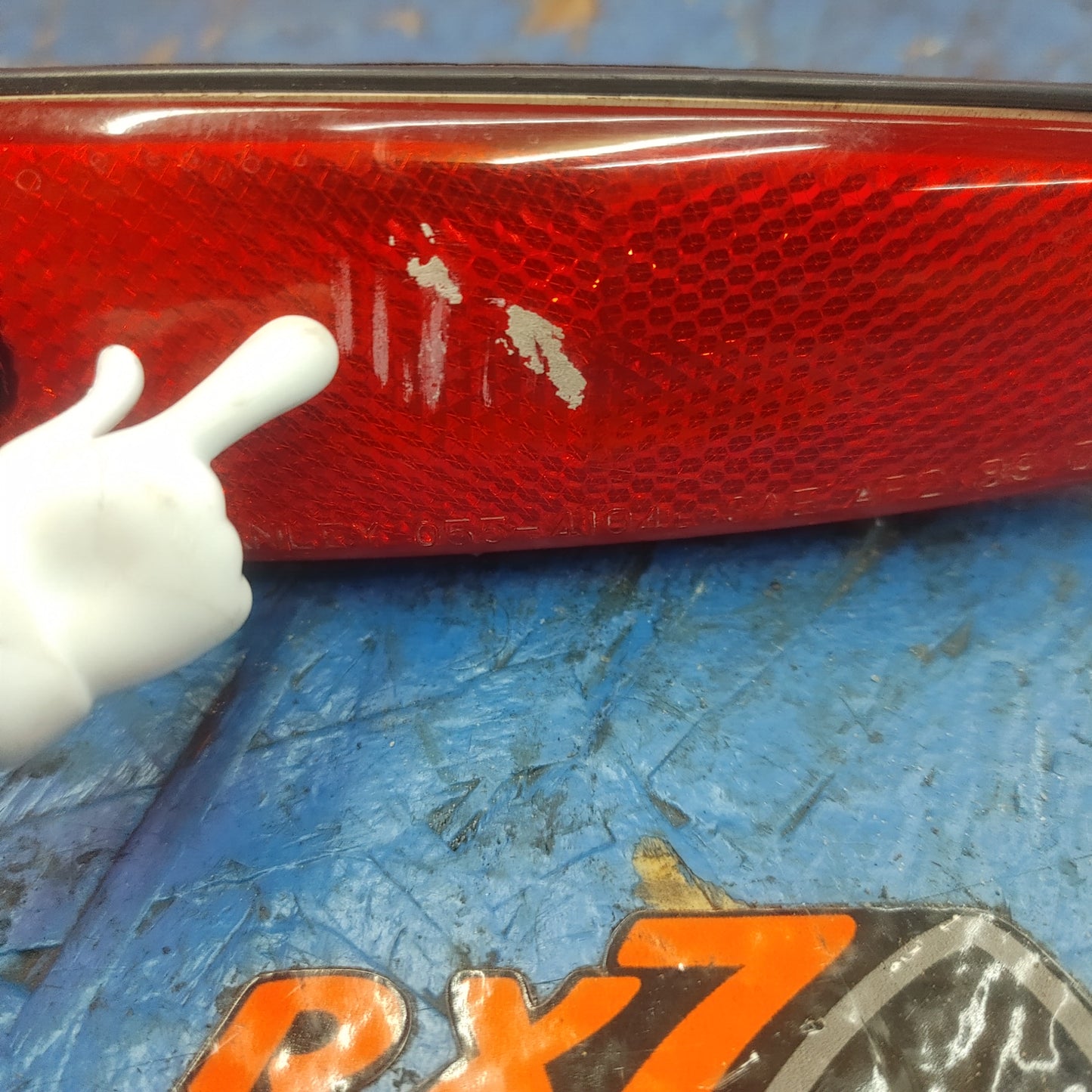 LHD Stanley Rear Left Side Marker Red S7B46/13 RX7 FD FD3S 93 - 02 Mazda 0554104L - RX7Parts