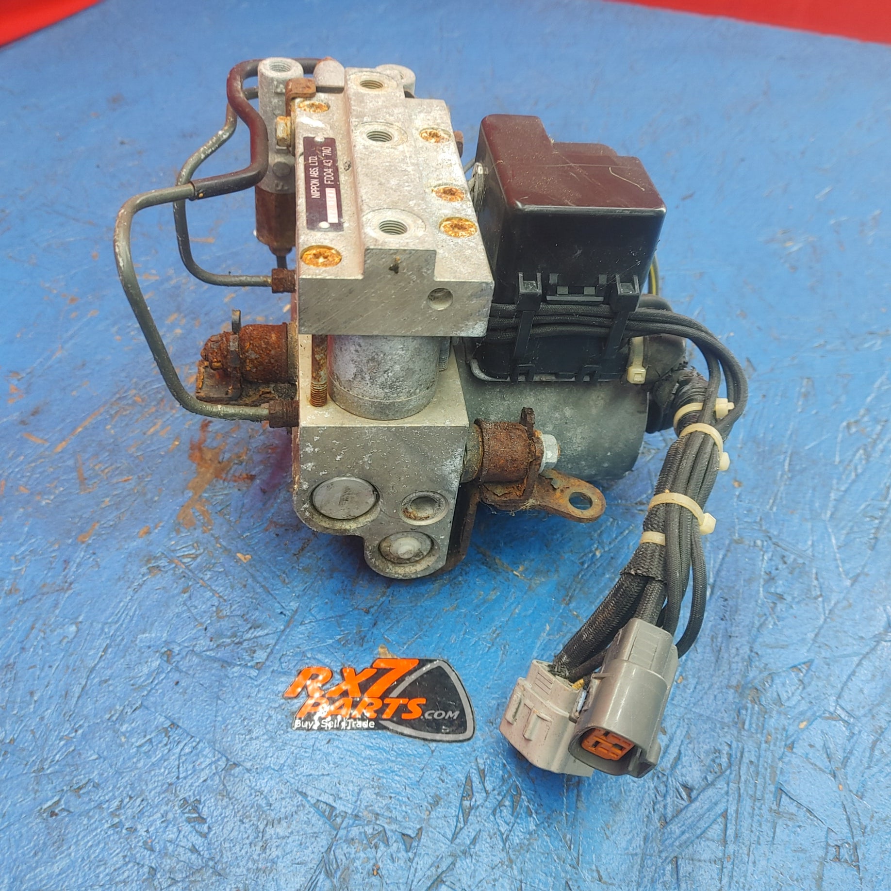 LHD, RHD Oem Abs Pump W Proportioning Valve Nippon S4B44/1 RX7 FD FD3S 93 - 02 Mazda FD04437A0 - RX7Parts