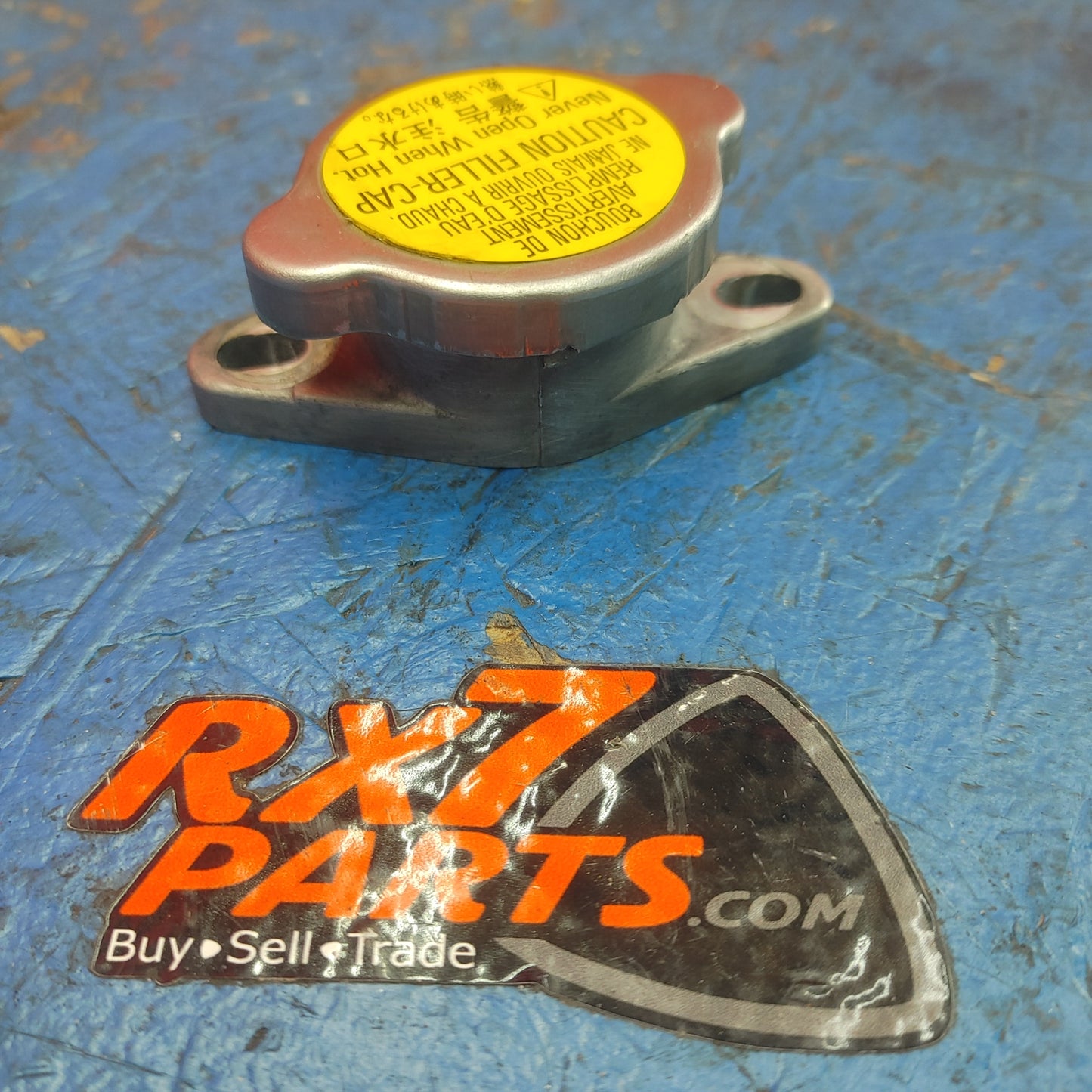 LHD, RHD Thermostat Housing Cap And Aluminum Base S4B44/6 RX7 FD FD3S 93 - 02 Mazda N3C115175 - RX7Parts