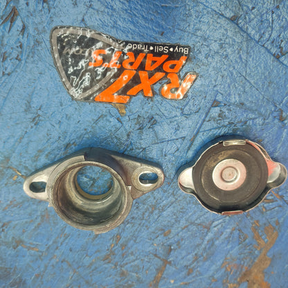 LHD, RHD Thermostat Housing Cap And Aluminum Base S4B44/6 RX7 FD FD3S 93 - 02 Mazda N3C115175 - RX7Parts