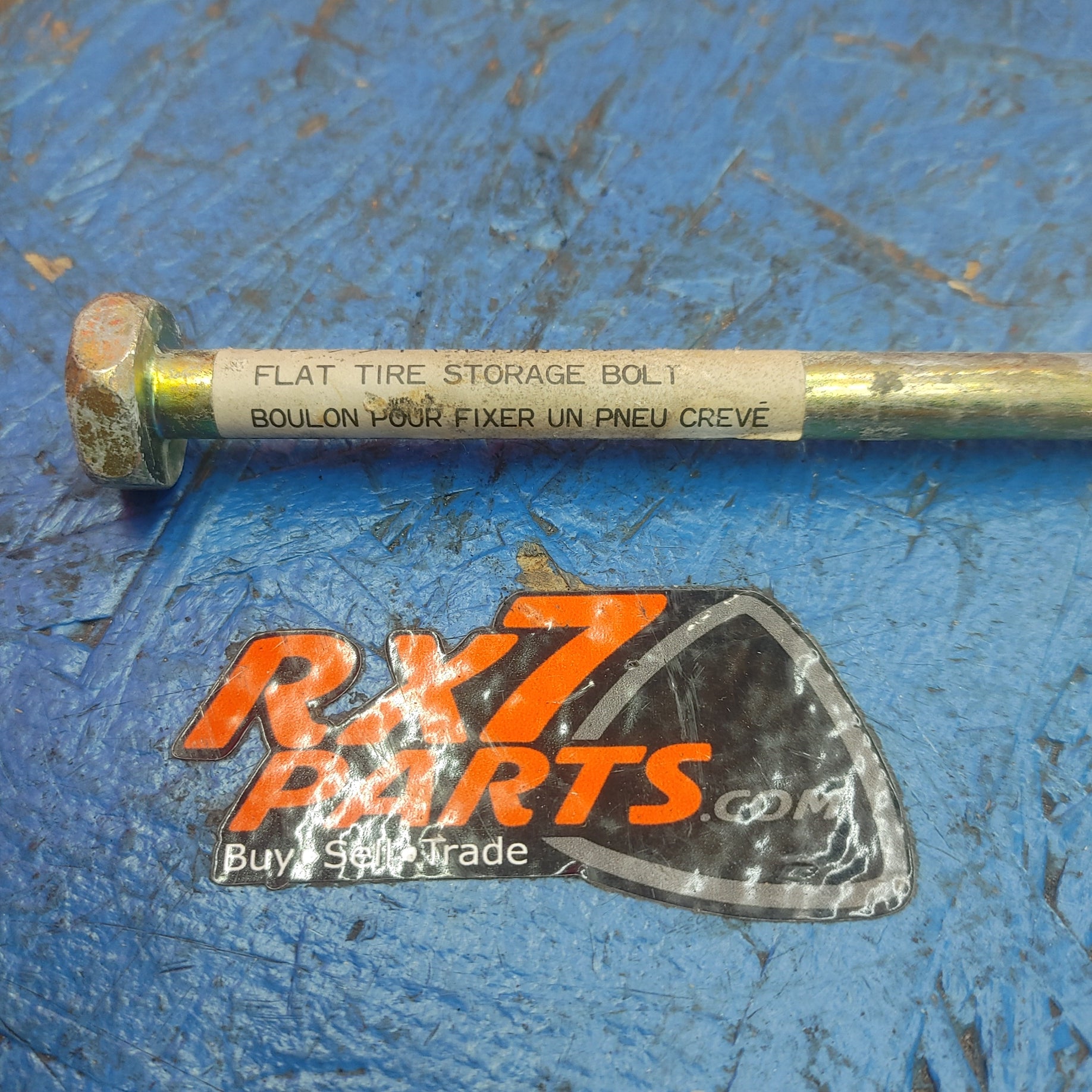 LHD, RHD Spare Flat Tire Long Storage Bolt S4B44/17 RX7 FC FC3S 86 - 91 Mazda - RX7Parts