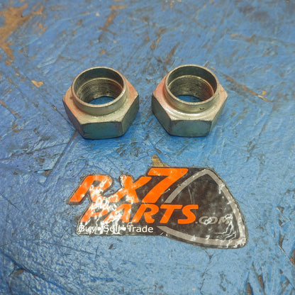LHD, RHD Rear Axle Nut Pair S4B44/18 RX7 FC FC3S 86 - 91 Mazda - RX7Parts