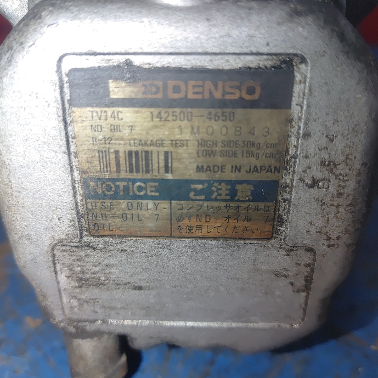 LHD, RHD Denso Air Condition Ac Compressor S8B42/3 RX7 FD FD3S 93 - 02 Mazda 1425004650 - RX7Parts