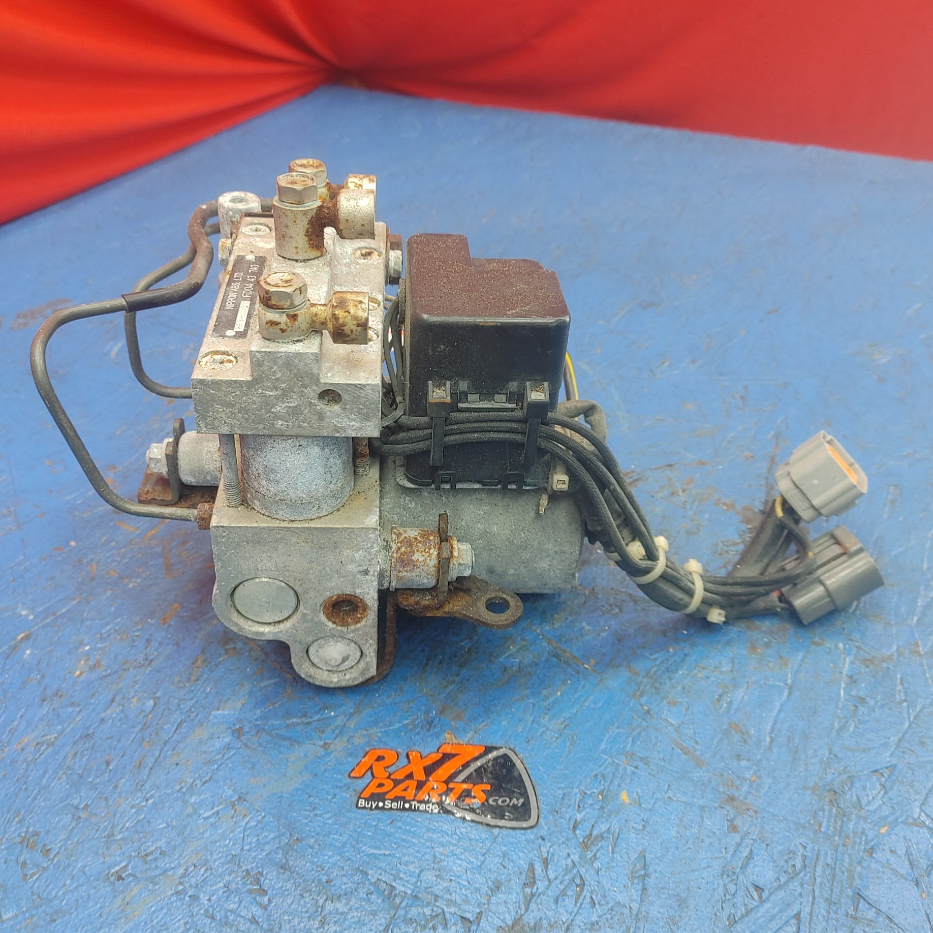 LHD, RHD Abs Pump W Proportioning Valve Nippon S8B45/4 RX7 FD FD3S 93 - 02 Mazda FD04437A0 - RX7Parts