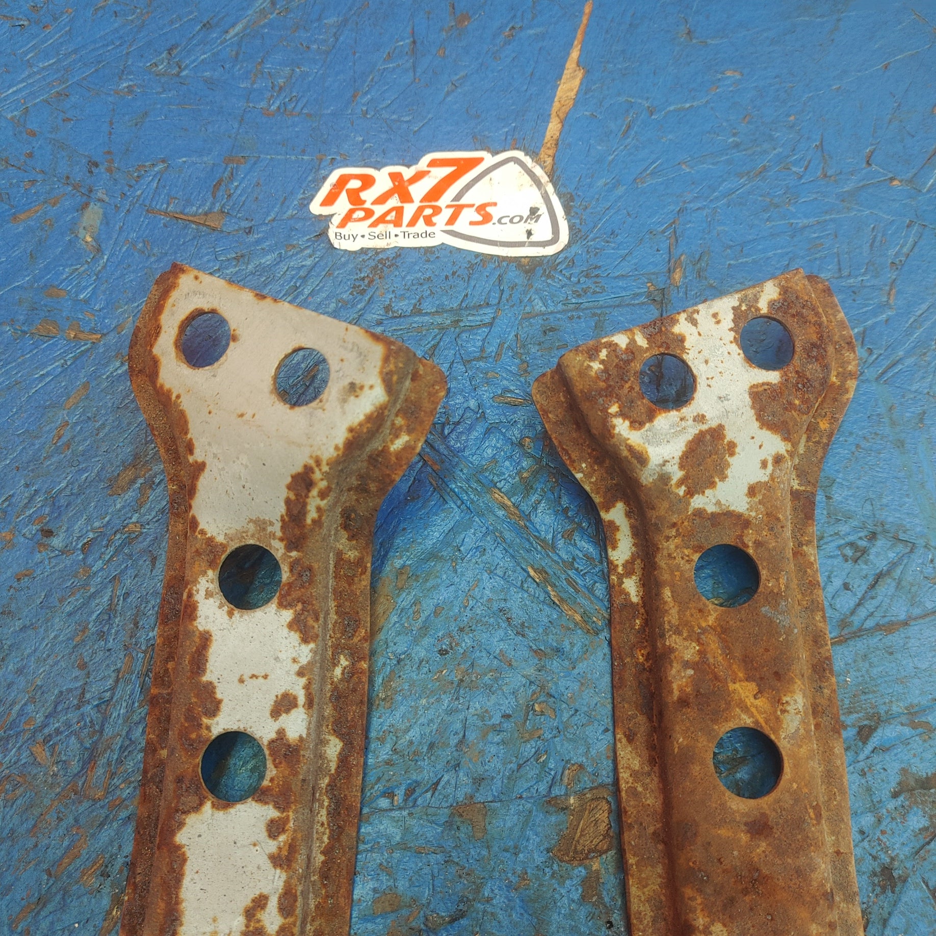 LHD, RHD Rear Subframe Reinforcement Bracket Pair S8B42/6 RX7 FD FD3S 93 - 02 Mazda - RX7Parts