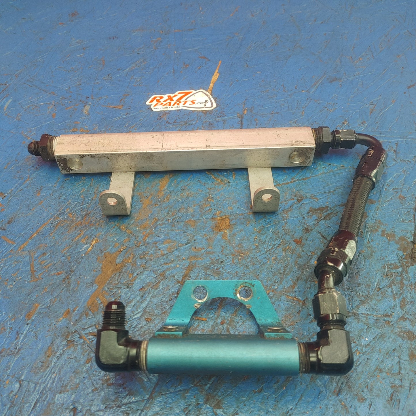 LHD, RHD Aftermarket Top Feed Fuel Rails With An Line S11B32/1 RX7 FD FD3S 93 - 02 Mazda - RX7Parts