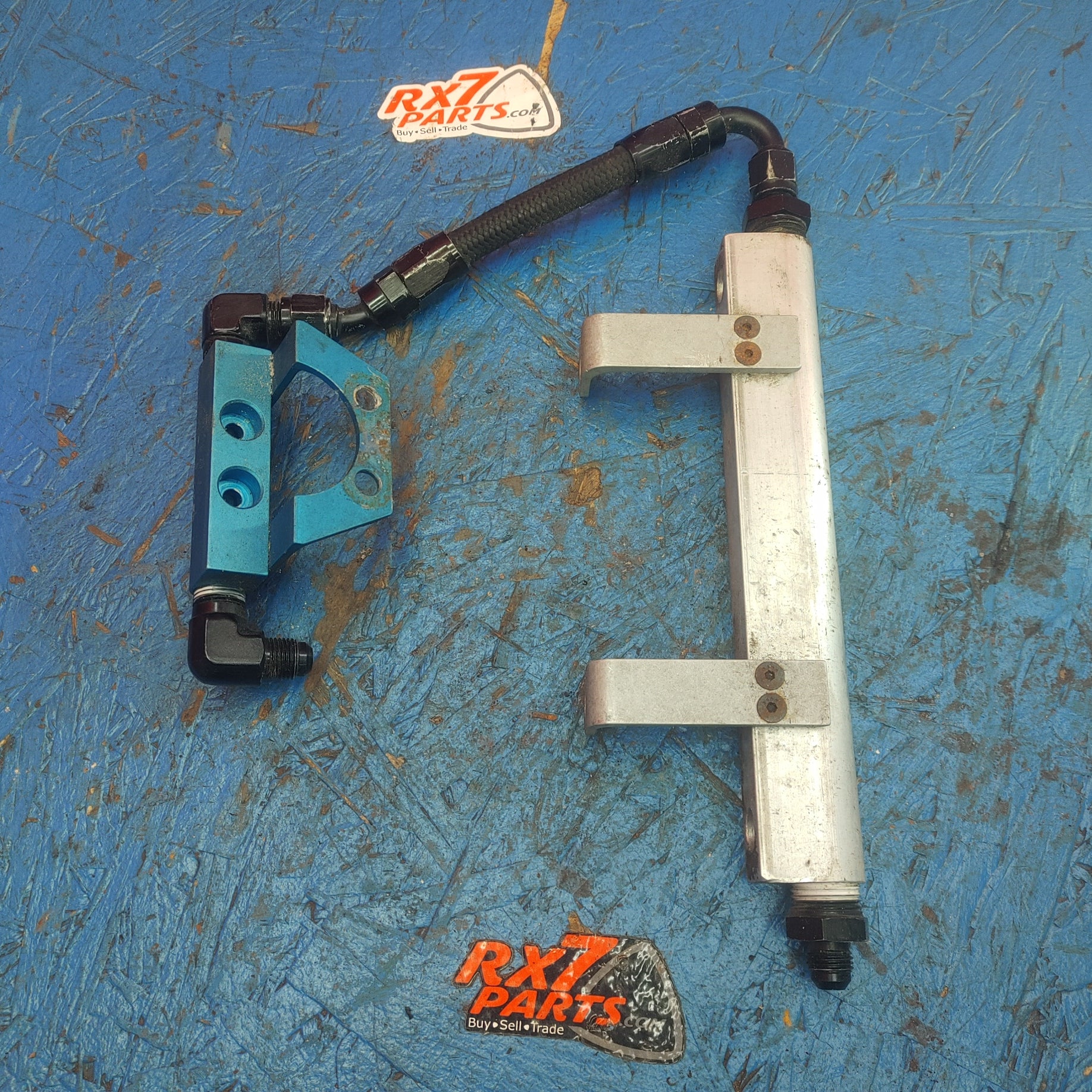 LHD, RHD Aftermarket Top Feed Fuel Rails With An Line S11B32/1 RX7 FD FD3S 93 - 02 Mazda - RX7Parts