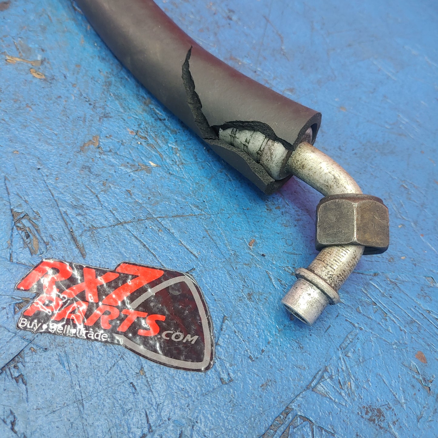 A/C Air Conditioning Hose Pipe Line Upper Flex  RX7 FC FC3S 86 - 91 Mazda S12B23/20