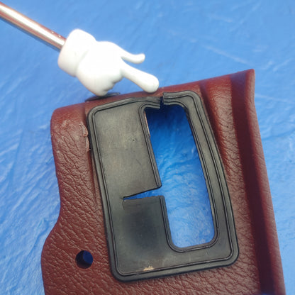 LHD Maroon Trunk And Gas Door Handle Surround Trim S13B26/20 RX7 FC FC3S 86 - 91 Mazda - RX7Parts
