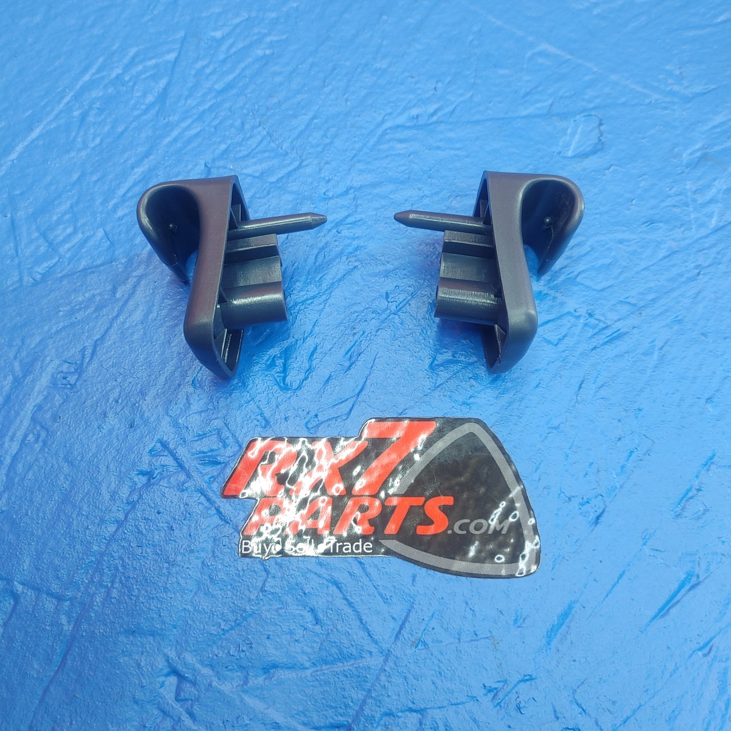 LHD, RHD Blue Sun Visor Retaining Clips Pair S13B26/28 RX7 FC FC3S 86 - 91 Mazda - RX7Parts