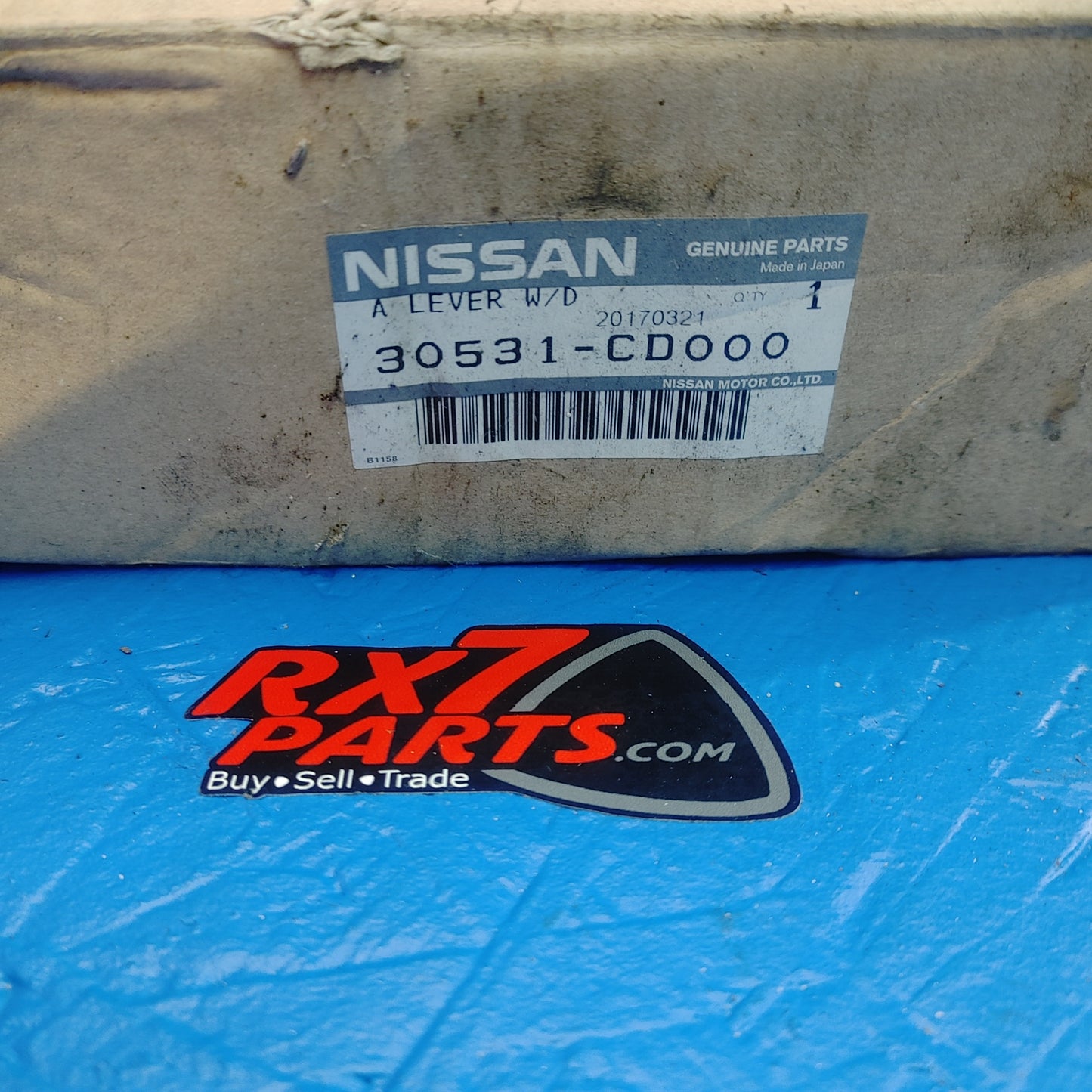 LHD, RHD Nissan Genuine Lever W/Drawal S4B46/12     30531CD000 - RX7Parts