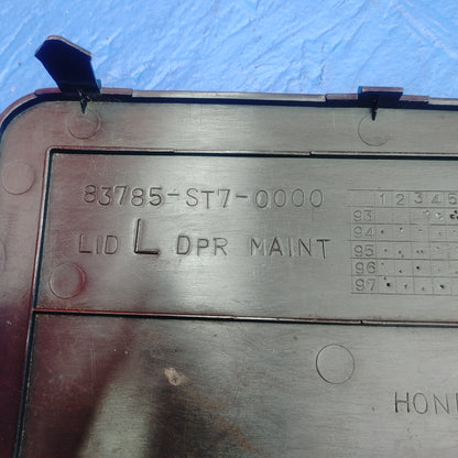 LHD, RHD 1994 Thru 2001 Acura Integra Rear Hatch Trunk Cover Panel Lid Black S4B46/16     83785ST70000 - RX7Parts