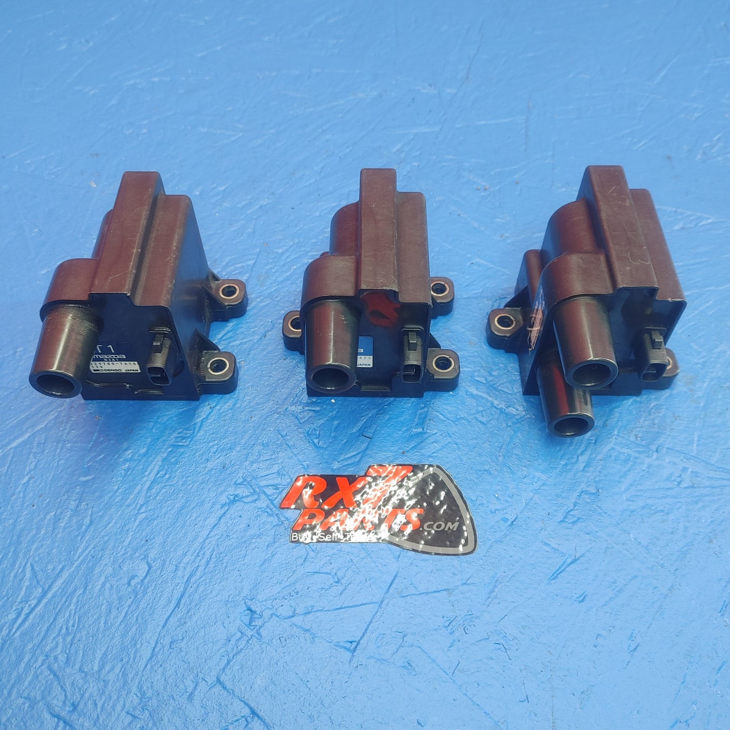LHD, RHD Genuine Ignition Coils T1 T2 L1 L2 Full Set SH1B3/10 RX7 FD FD3S 93 - 02 Mazda 029700:7610029700:7620029700:7630 - RX7Parts