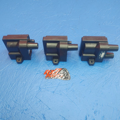 LHD, RHD Genuine Ignition Coils T1 T2 L1 L2 Full Set SH1B3/10 RX7 FD FD3S 93 - 02 Mazda 029700:7610029700:7620029700:7630 - RX7Parts