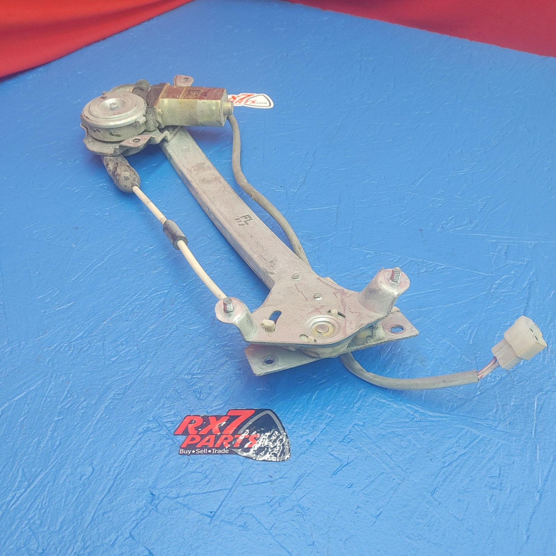 LHD Left Side Window Motor And Regulator Assembly SH1B7/4 RX7 FD FD3S 93 - 02 Mazda - RX7Parts