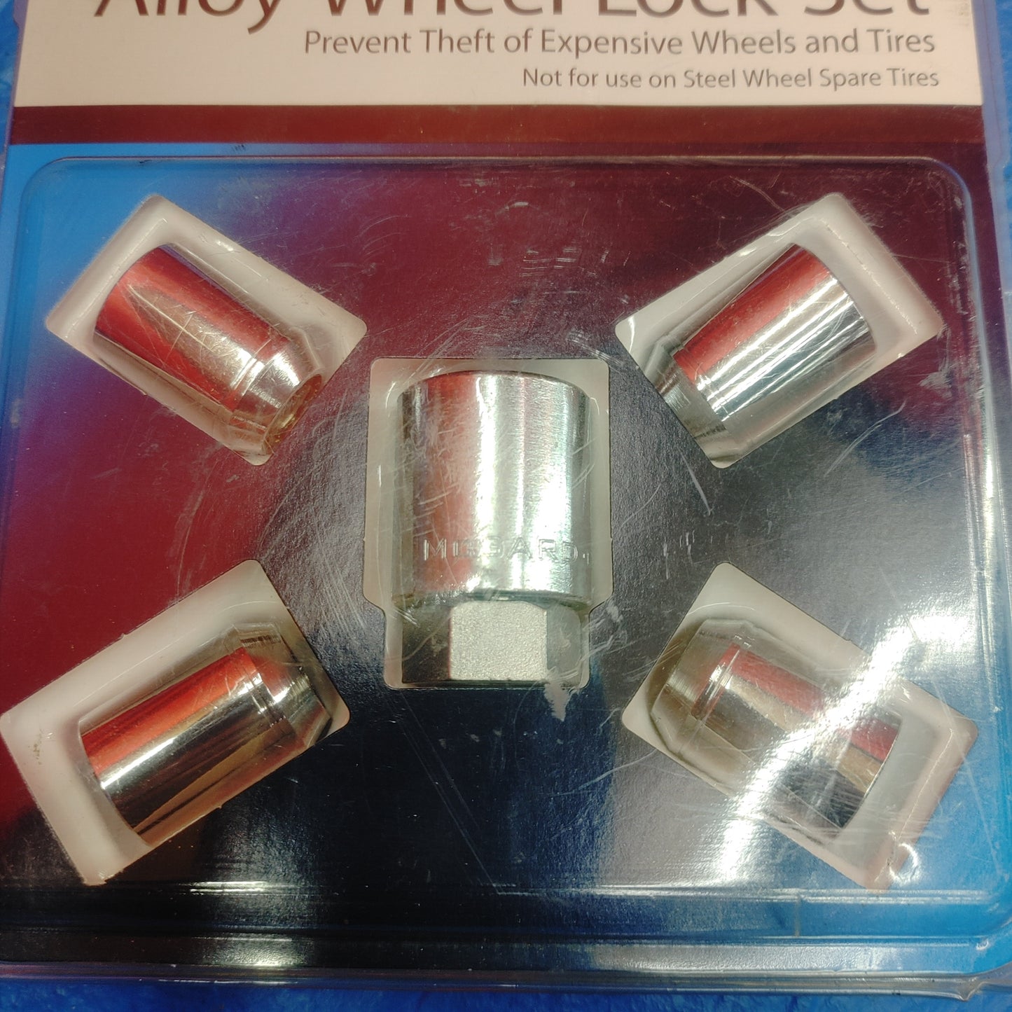 LHD, RHD Genuine Mazda Alloy Wheel Lock Set SH1B9/5     000088120DBP - RX7Parts